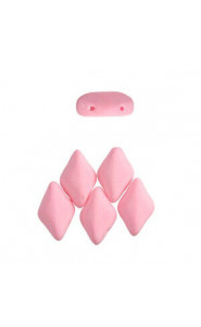Matubo GemDuo Beads 8x5mm Bondeli - Matt soft pink